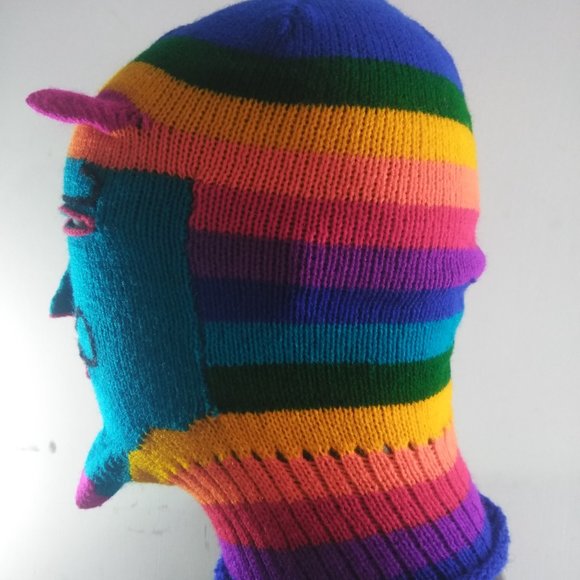 Halloween Personalized Unisex Mask Hat - warm winter - Picture 7 of 10